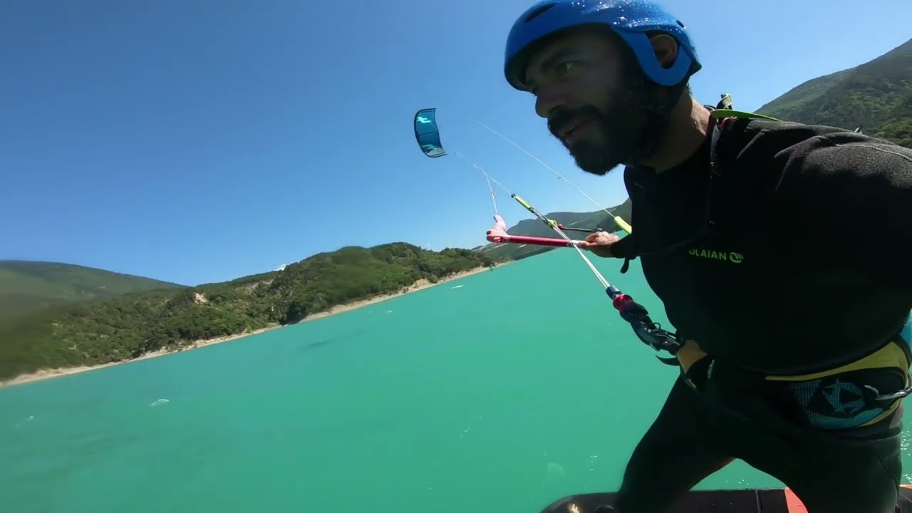 Kite foil au Monteynard