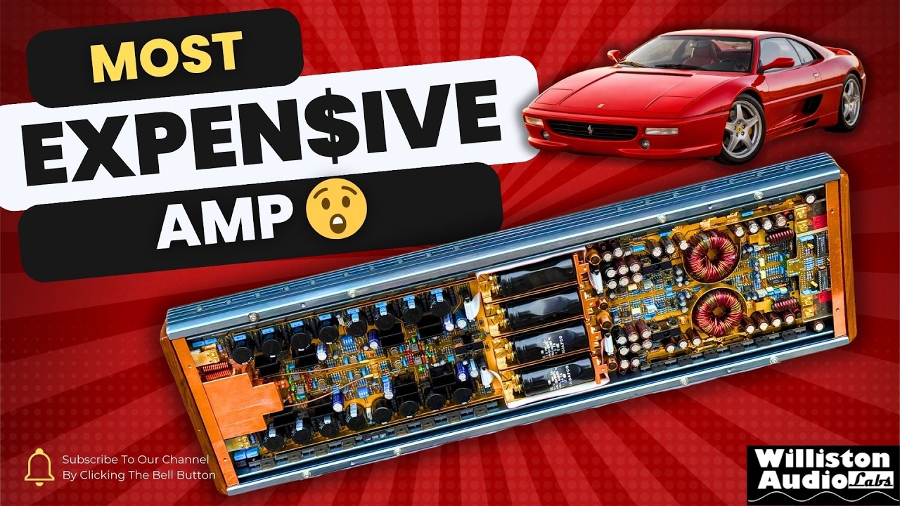 The Most Beautiful Car Amplifier Ever Made? Audison HR100 Review and Amp Dyno Test