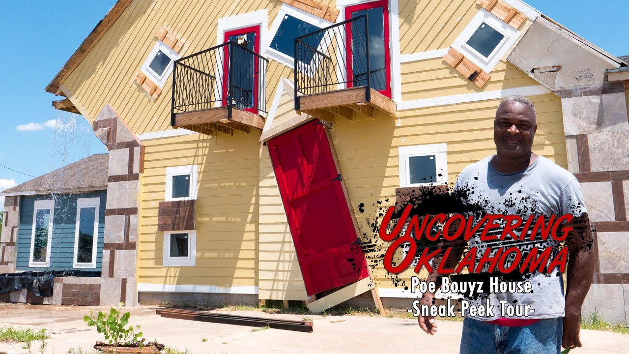 Poe Bouyz House - Sneak Peek Tour with Uncovering Oklahoma