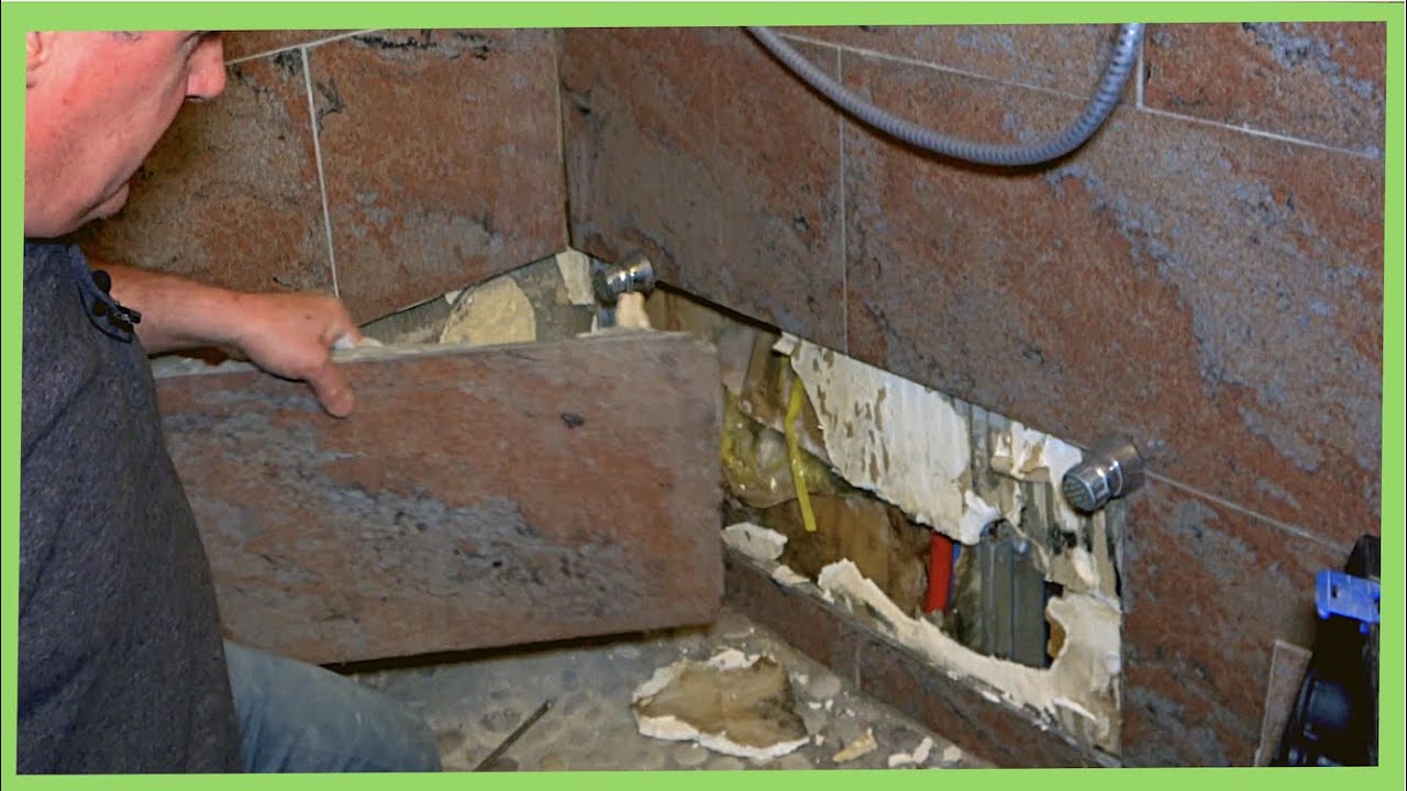 Recherche de fuite dans une salle de bain