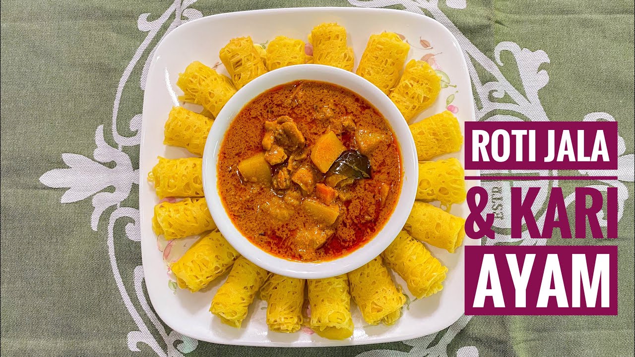 Roti Jala & Kari Ayam