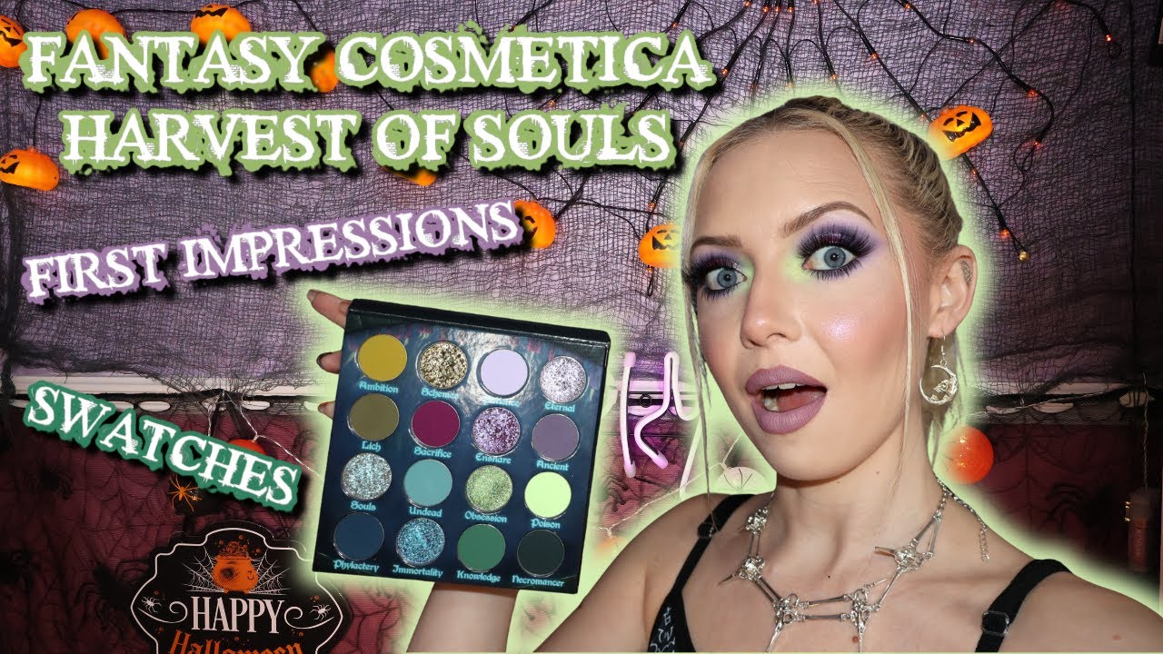 FANTASY COSMETICA HARVEST OF SOULS | ПЕРВЫЕ ВПЕЧАТЛЕНИЯ И СВОТЧИ 🔮