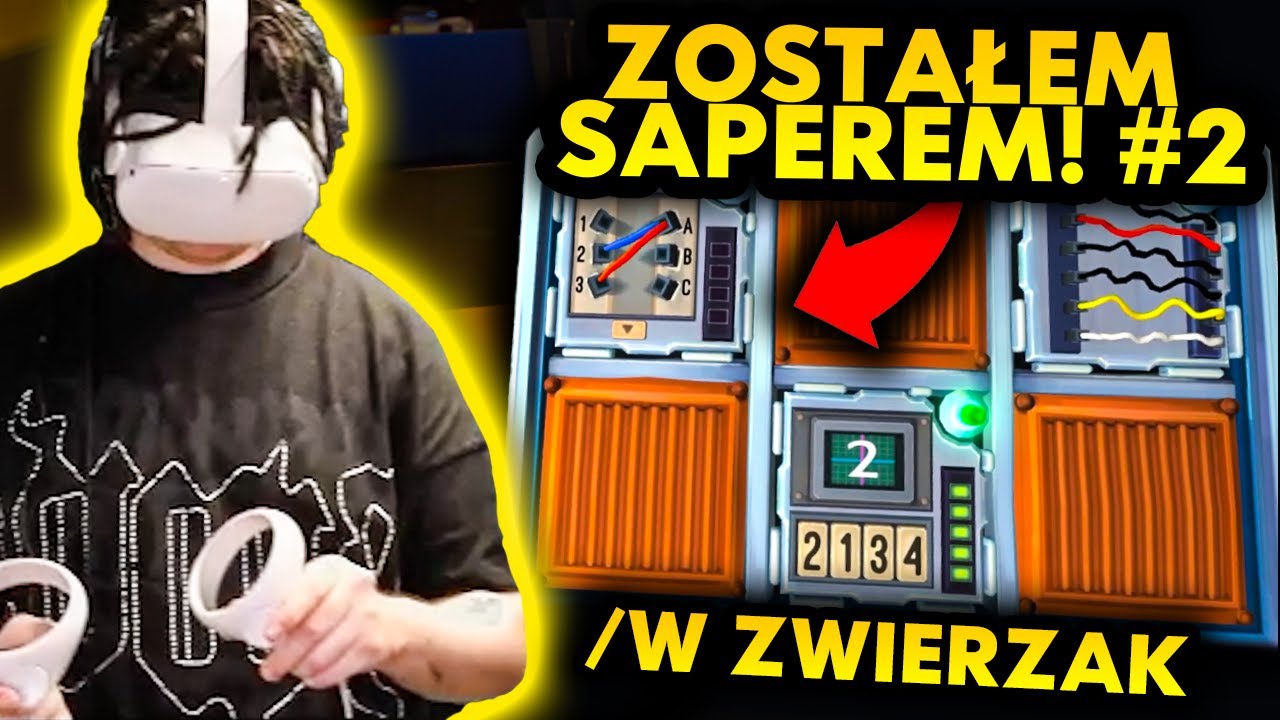 ZOSTAŁEM SAPEREM! #2 /w ZWIERZAK (Keep Talking and Nobody Explodes)