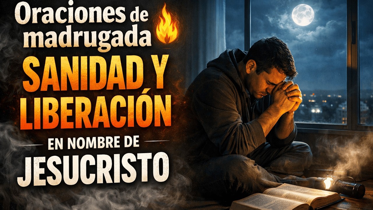 Oraciones de madrugada 🔥 Sanidad y liberaci&oacute;n en nombre de Jesucristo