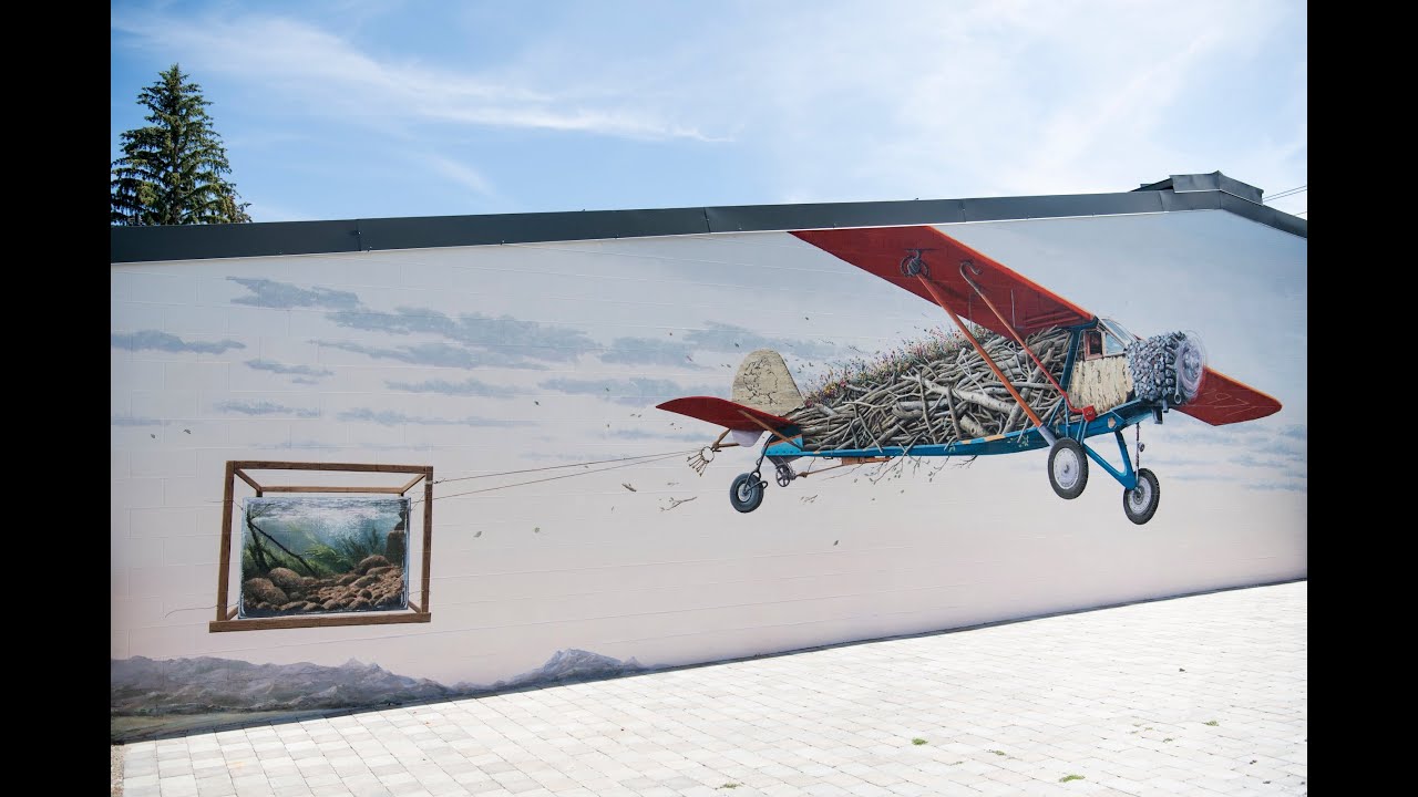 The Engineer by Ethan Murrow: The Making of a Mural