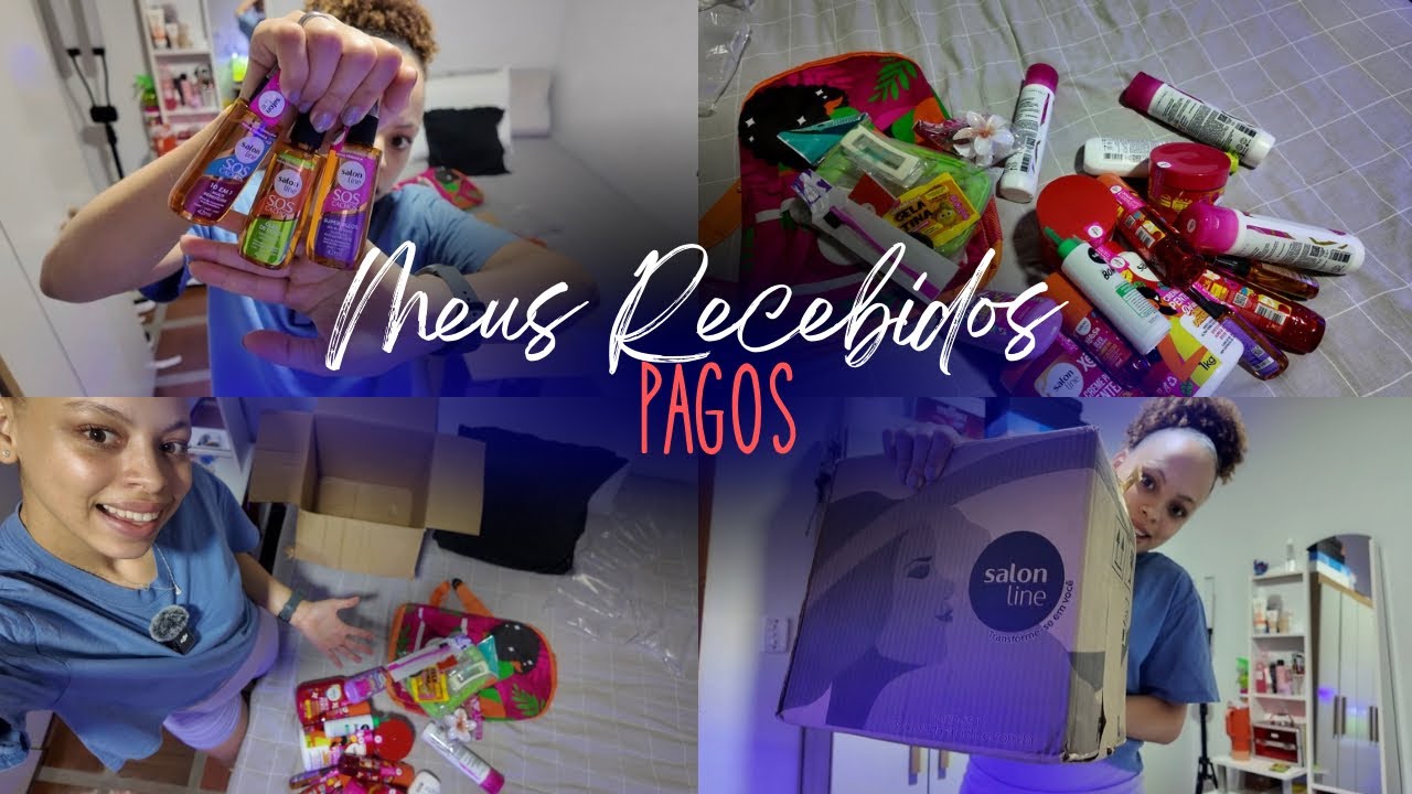 RECEBIDOS PAGOS 💖 | Salon Line Me Enviou ISSO 😱✨