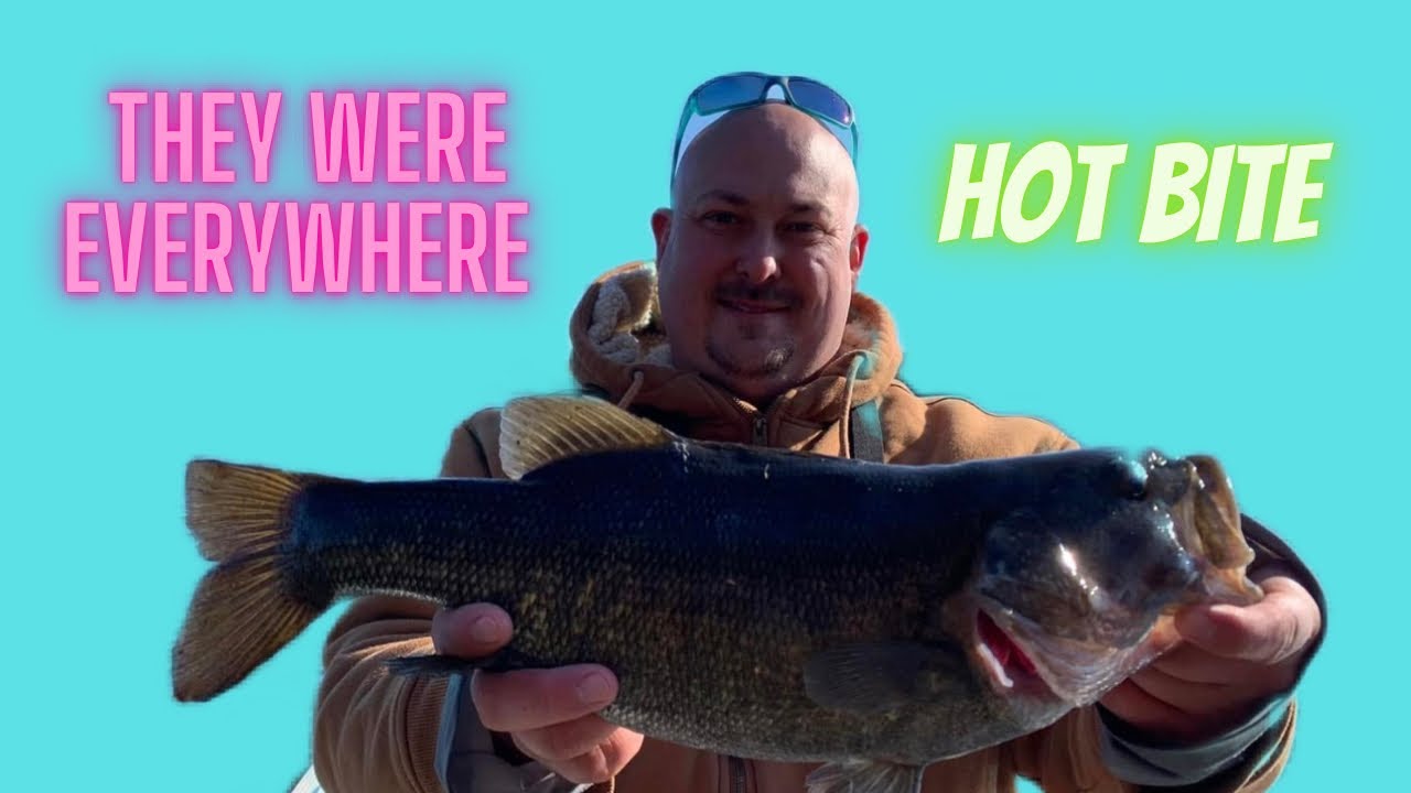 Drifting live bait to catch cold water smallmouth bass!