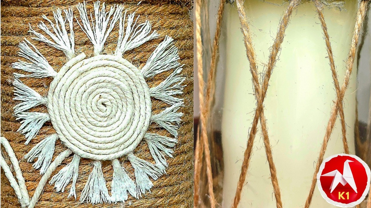 How to Make Beautiful DIY Home Decor from a Recycled Jar (No Experience Needed!) ♻️🤍