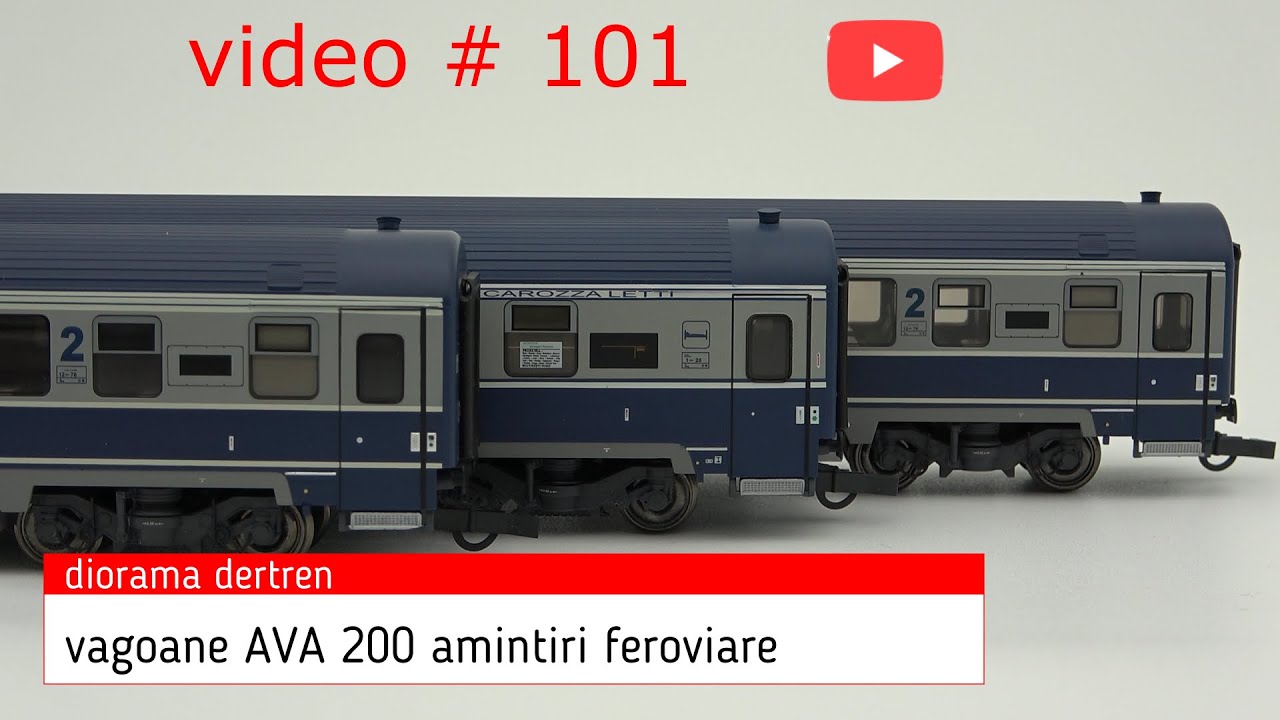 vagoane AVA 200 Amintiri Feroviare