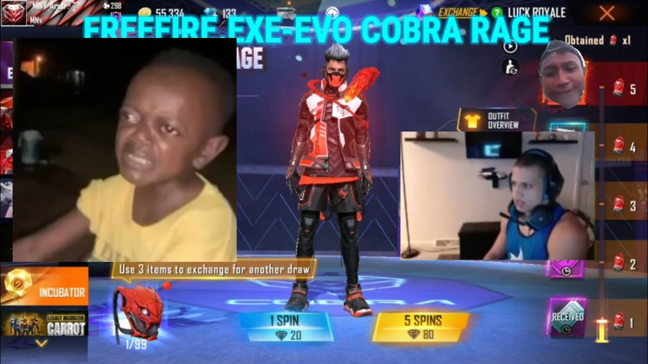 FREEFIRE.EXE-EVO COBRA RAGE BUNDLE