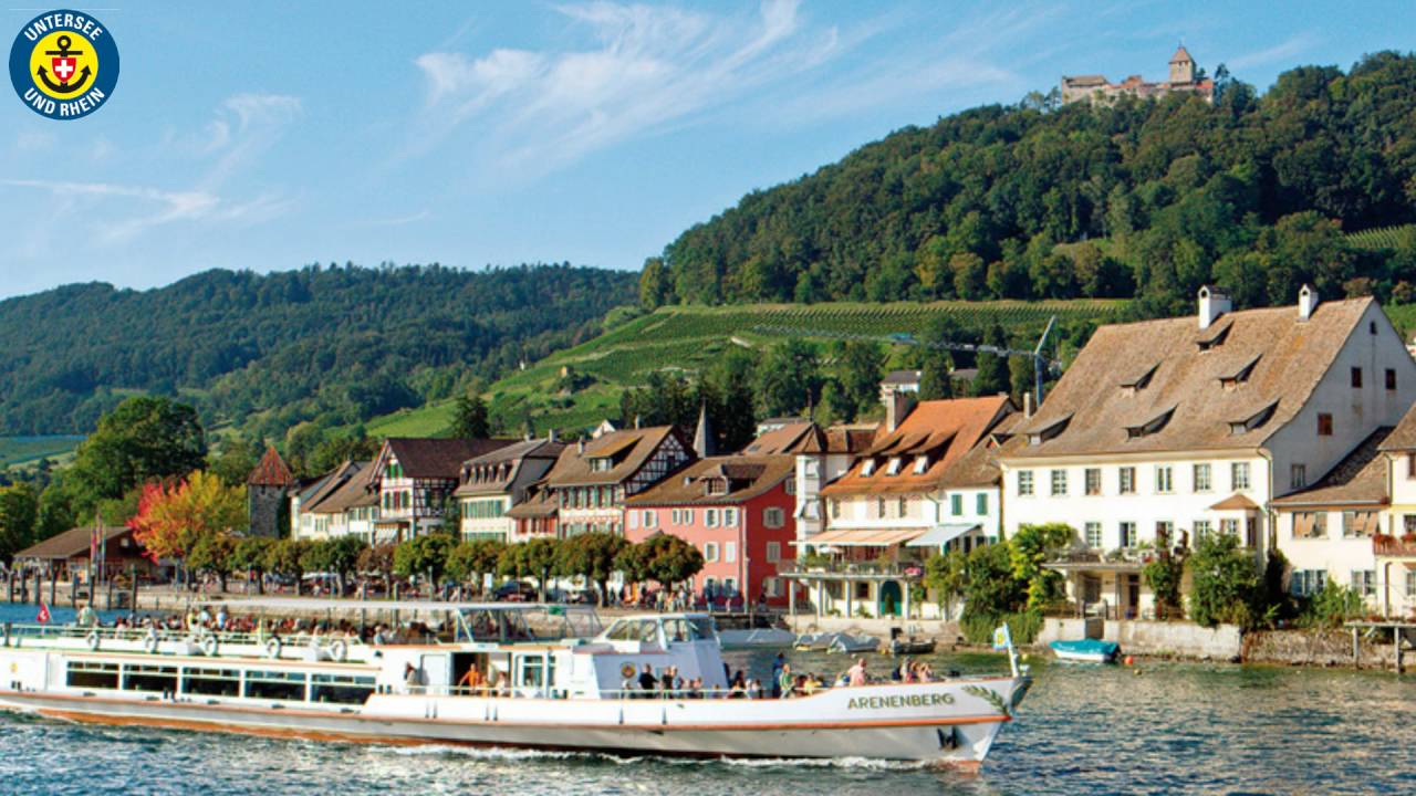 Schifffahrt vom Bodensee nach Schaffhausen / Boat Trip from Lake Constance to Schaffhausen