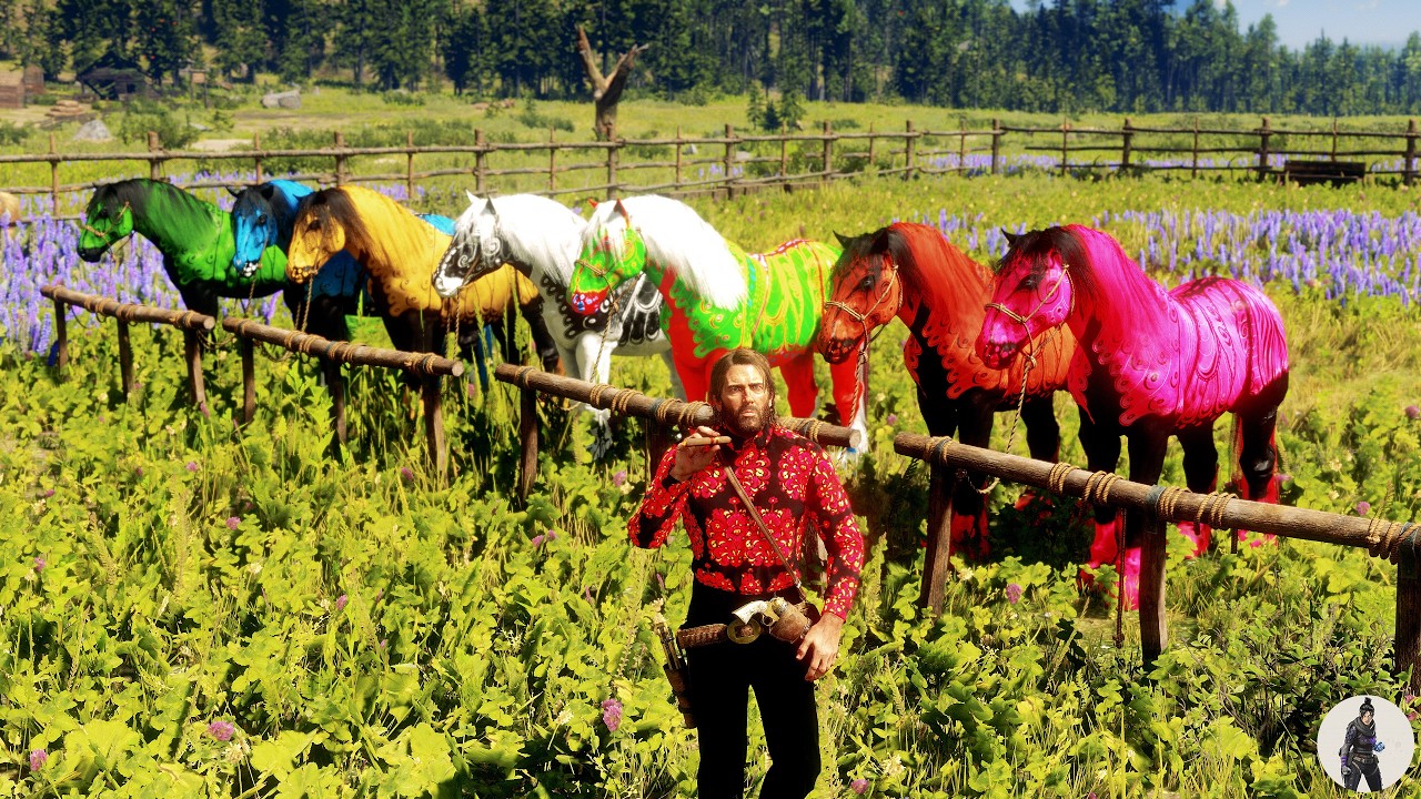 Arthur Finds 7 Escaped Celestrina Horses and Returns Them to the Ranch at Little Creek River 🌌🐎