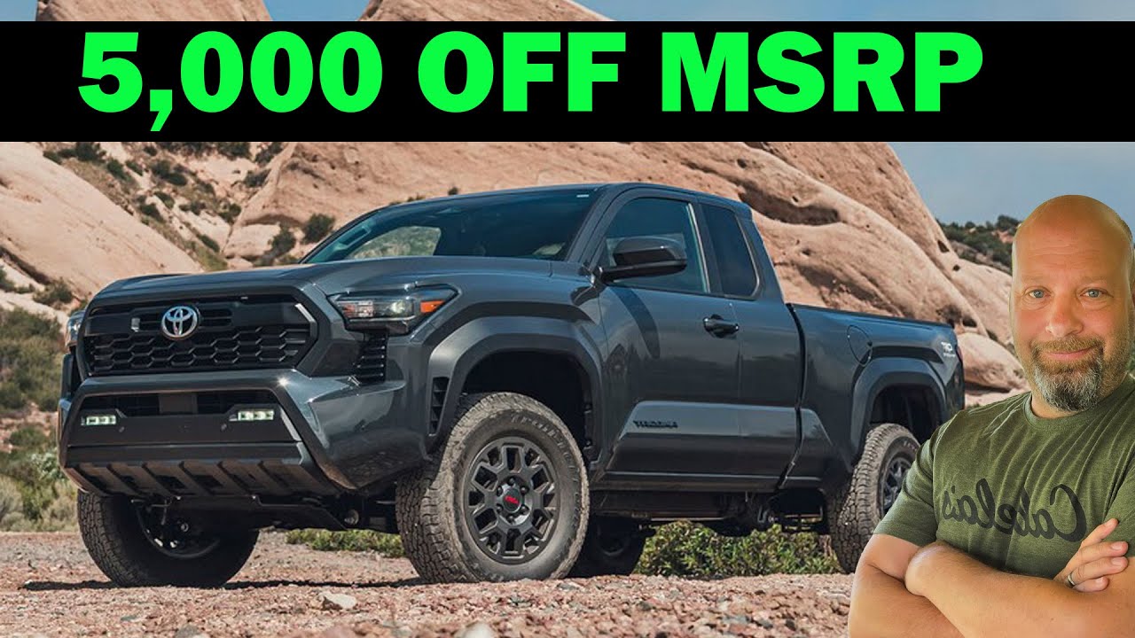 Toyota Tacoma 2025 года со скидкой 5 тыс. Легко?