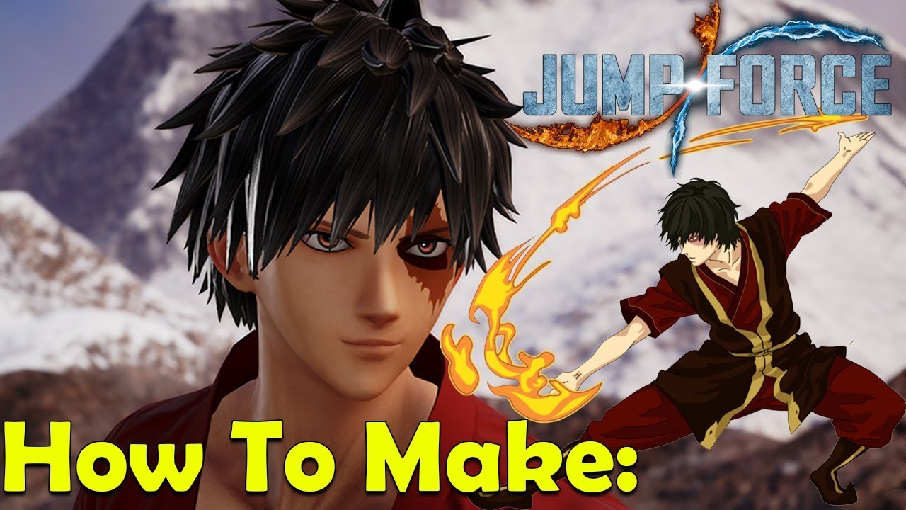 How to Make Zuko in JUMP FORCE!