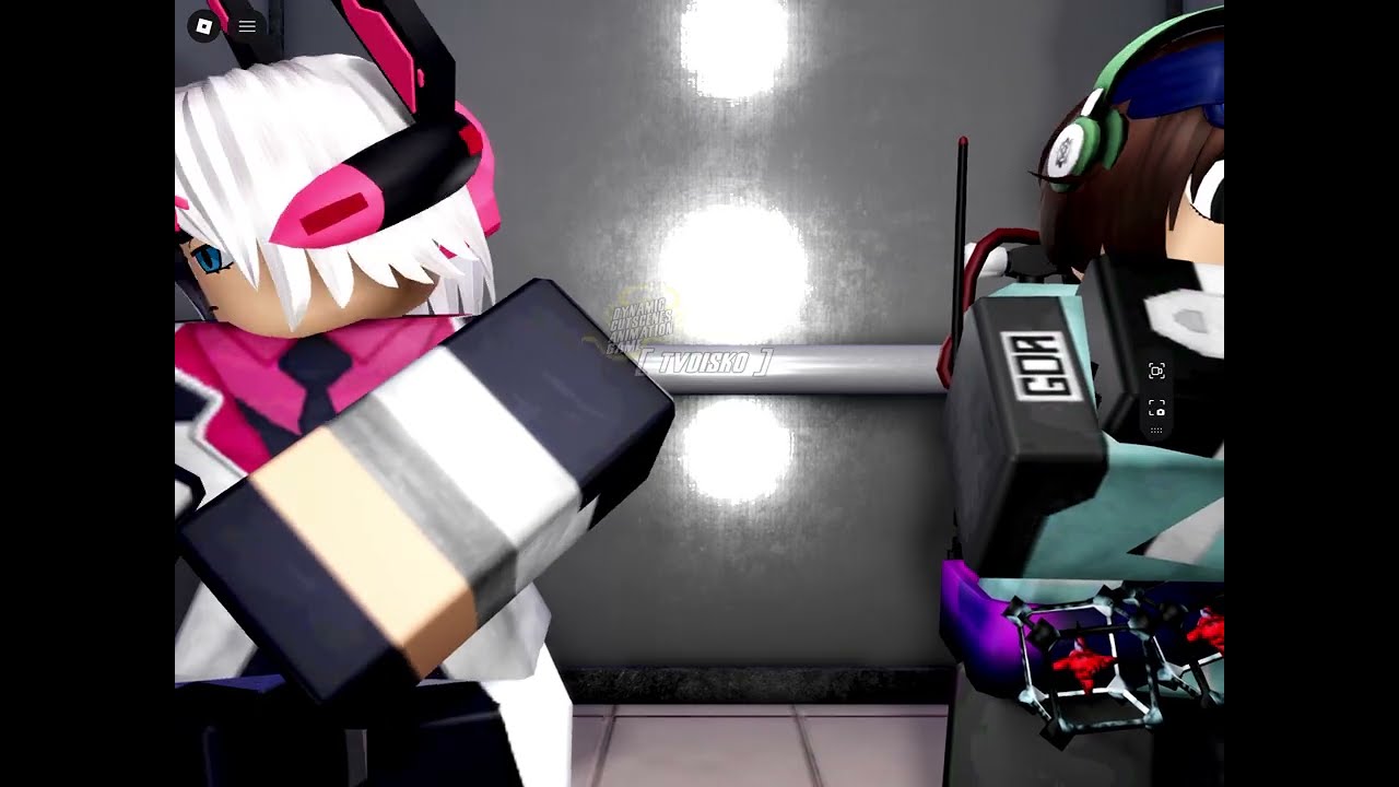 Elevator fight (ending A)