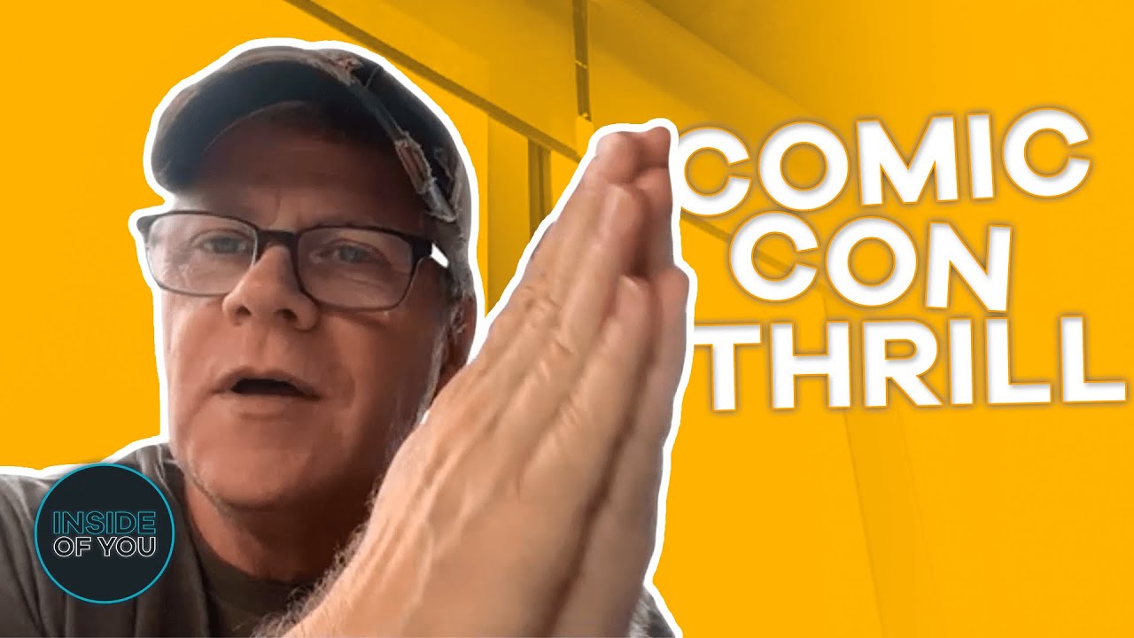 MICHAEL CUDLITZ SHOCKED BY COMIC CON #insideofyou #twd