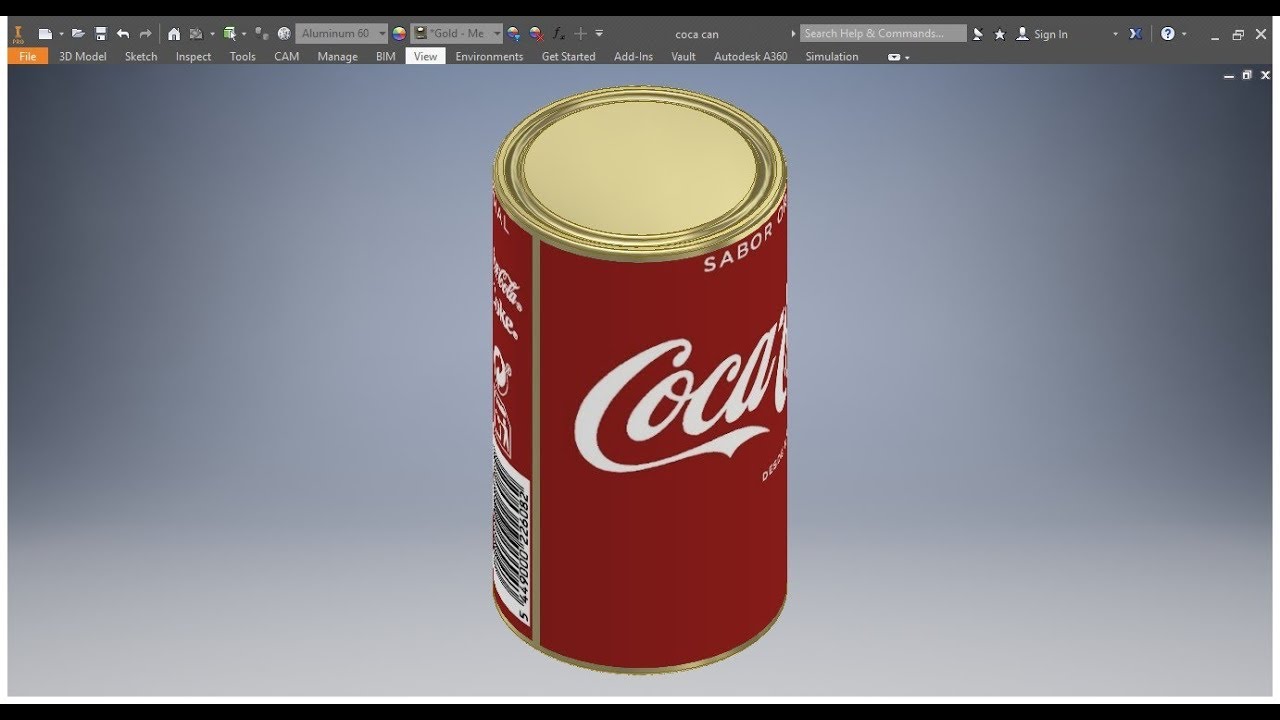 Autodesk Inventor calcomania agregar imágenes a superficies