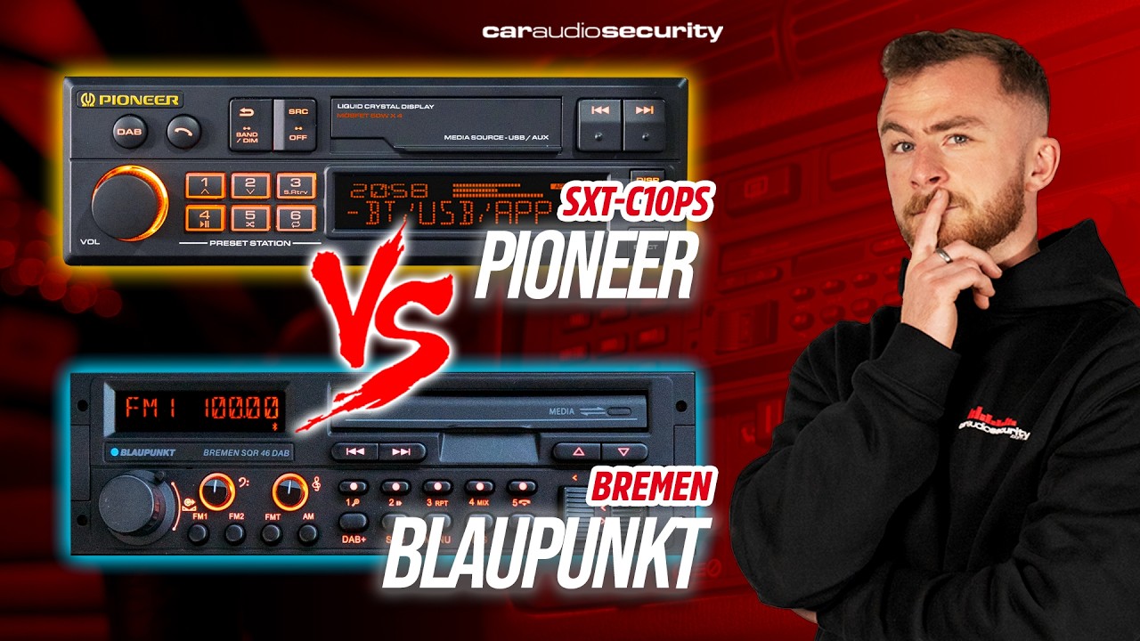 Какая ретро-магнитола звучит лучше? Pioneer SXT-C10PS против Blaupunkt Bremen SQR64 | Автомобильн...