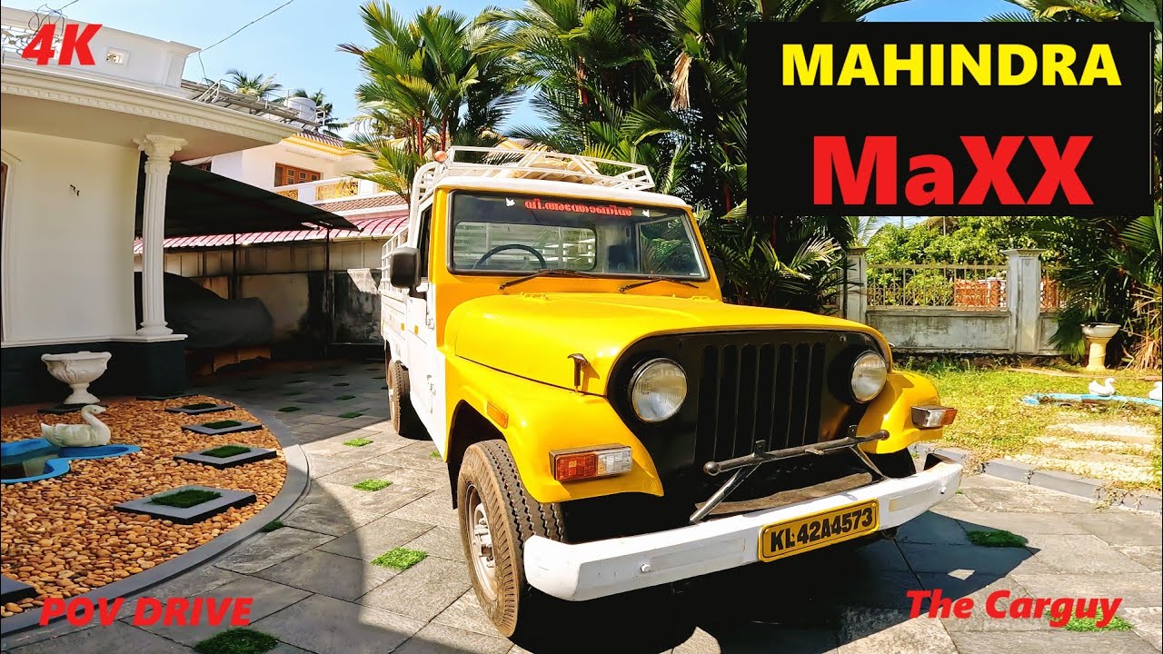 Mahindra Bolero MaXX pickup | POV Drive | 2.5 L Diesel | 4K | The Carguy | ASMR | #22 |