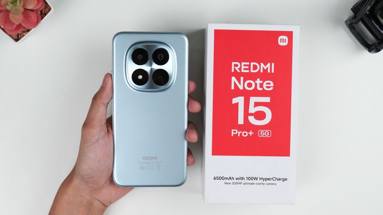Xiaomi Redmi Note 15 Pro Plus Unboxing | Hands-On, Antutu, Design, Camera Test