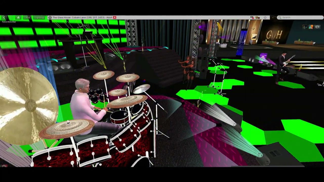 Just City Tribute band in Second life, Tribute To The, Rolling Stones _ Start Me Up