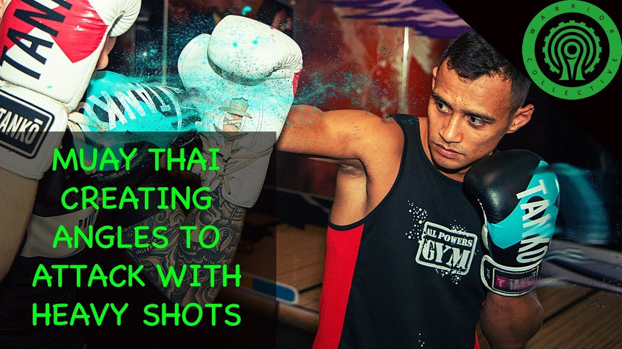 Muay Thai Sparring Drills - Create Angles to Attack with Panicos Yusuf