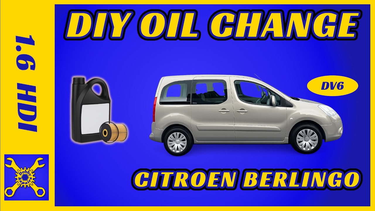 Замена масла своими руками — Citroën Berlingo 1.6 HDi (DV6) шаг за шагом
