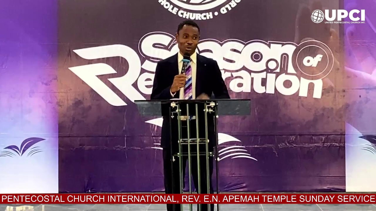 UPCI REV. E.N APEMAH TEMPLE || SUNDAY SERVICE || 01-02-26