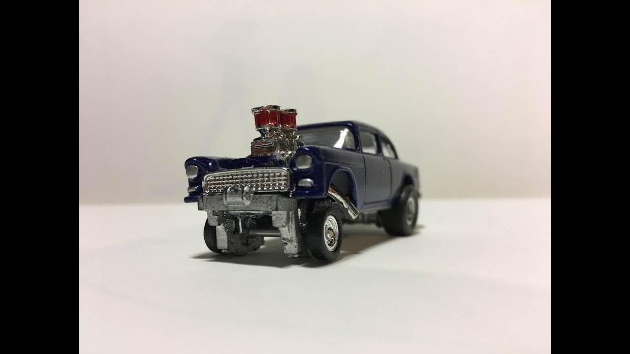 Hotwheels Custom 55 gasser start to finish