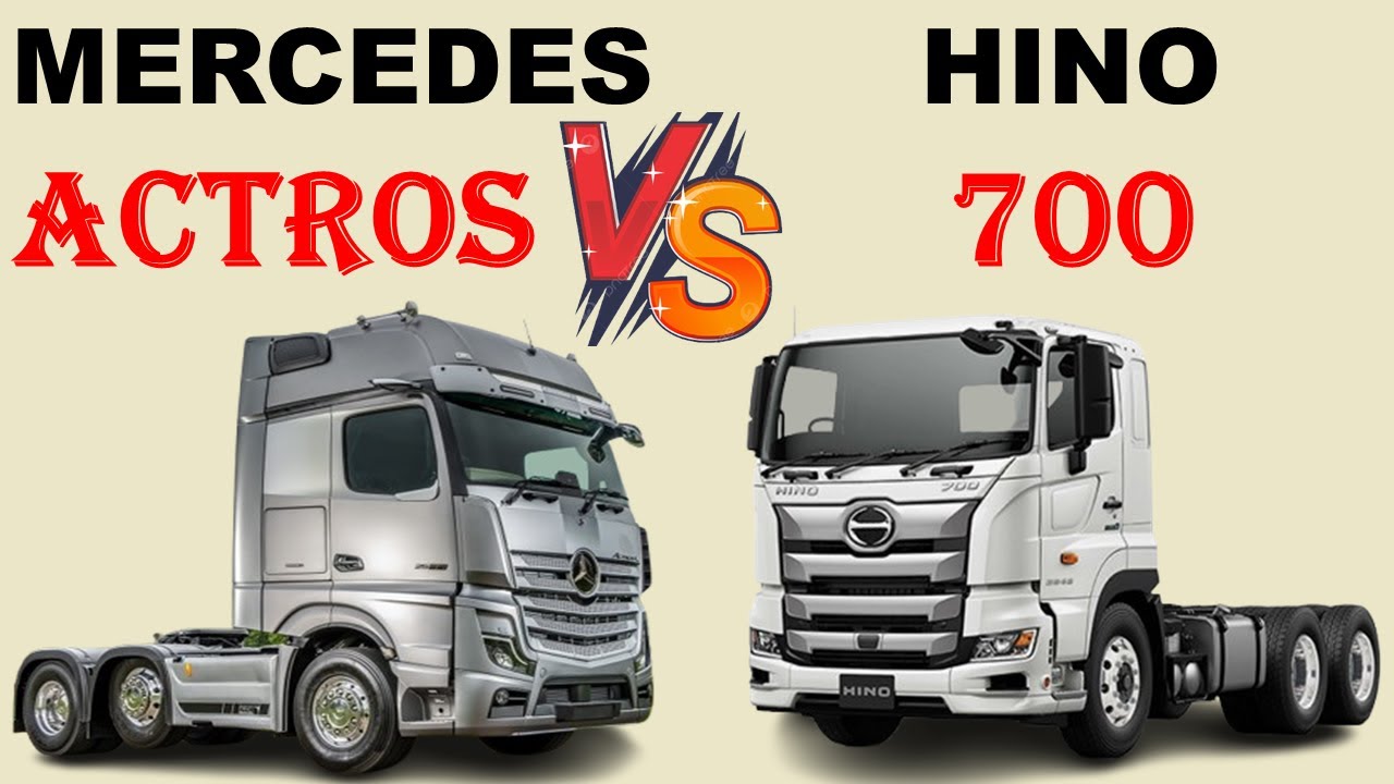 ALL NEW Mercedes ACTROS 2643 Vs ALL NEW HINO 700 | Which one is better ?