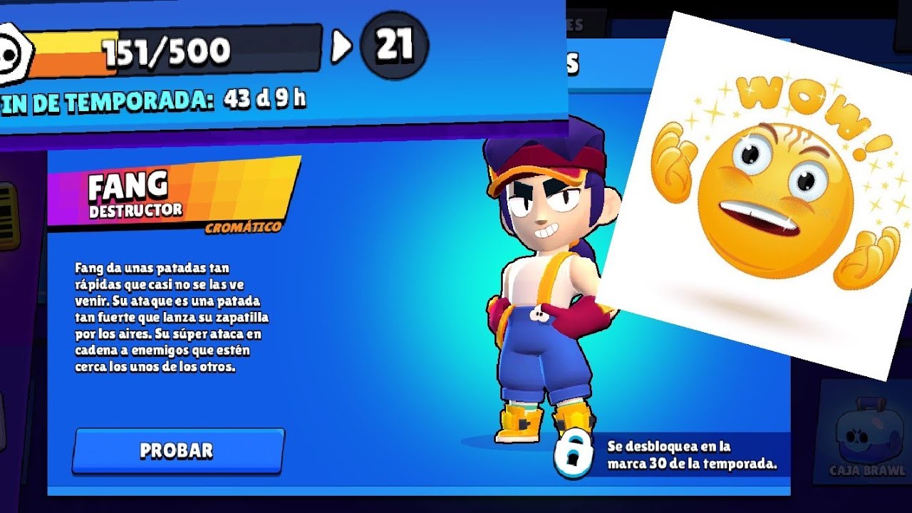 FANG cada d&iacute;a m&aacute;s CERCA | Brawl Stars | wezen_dcm