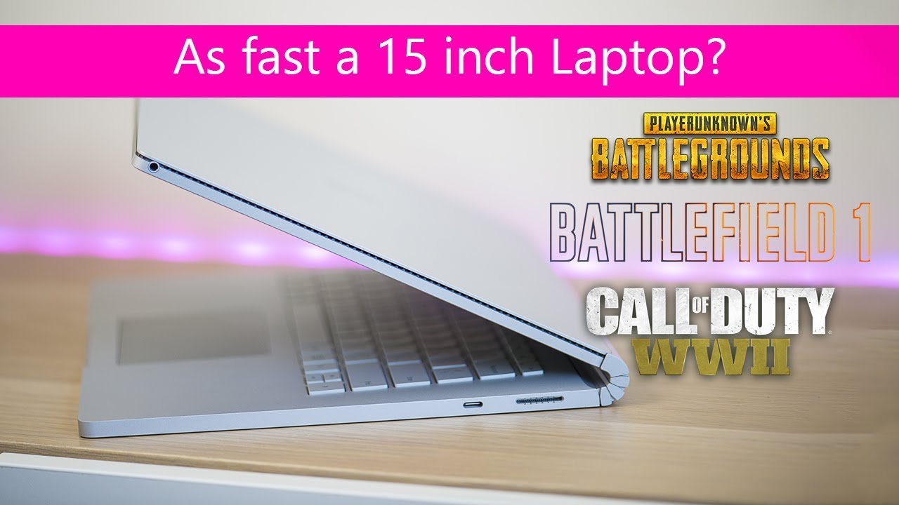 Surface Book 2 Gaming REVIEW - This thing can Game - Do you even PUBG Bro