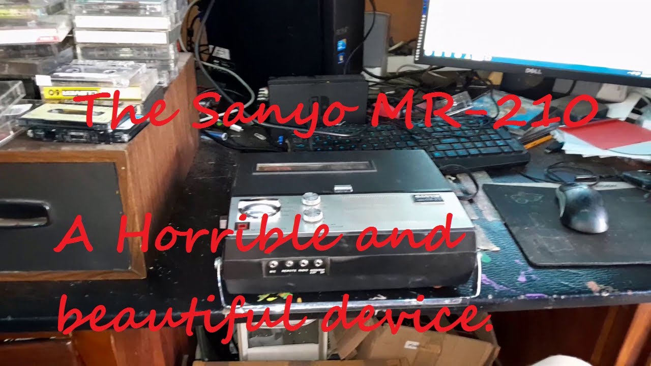 The Sanyo MR-210. A Beautiful But Pretty Bad Device From 1960s Sanyo.