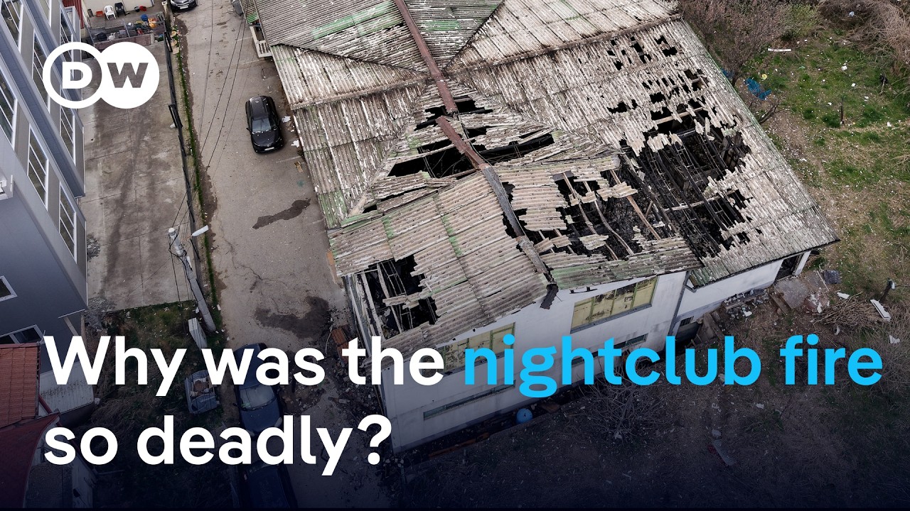 What we know about the deadly fire at a nightclub in North Macedonia | DW News