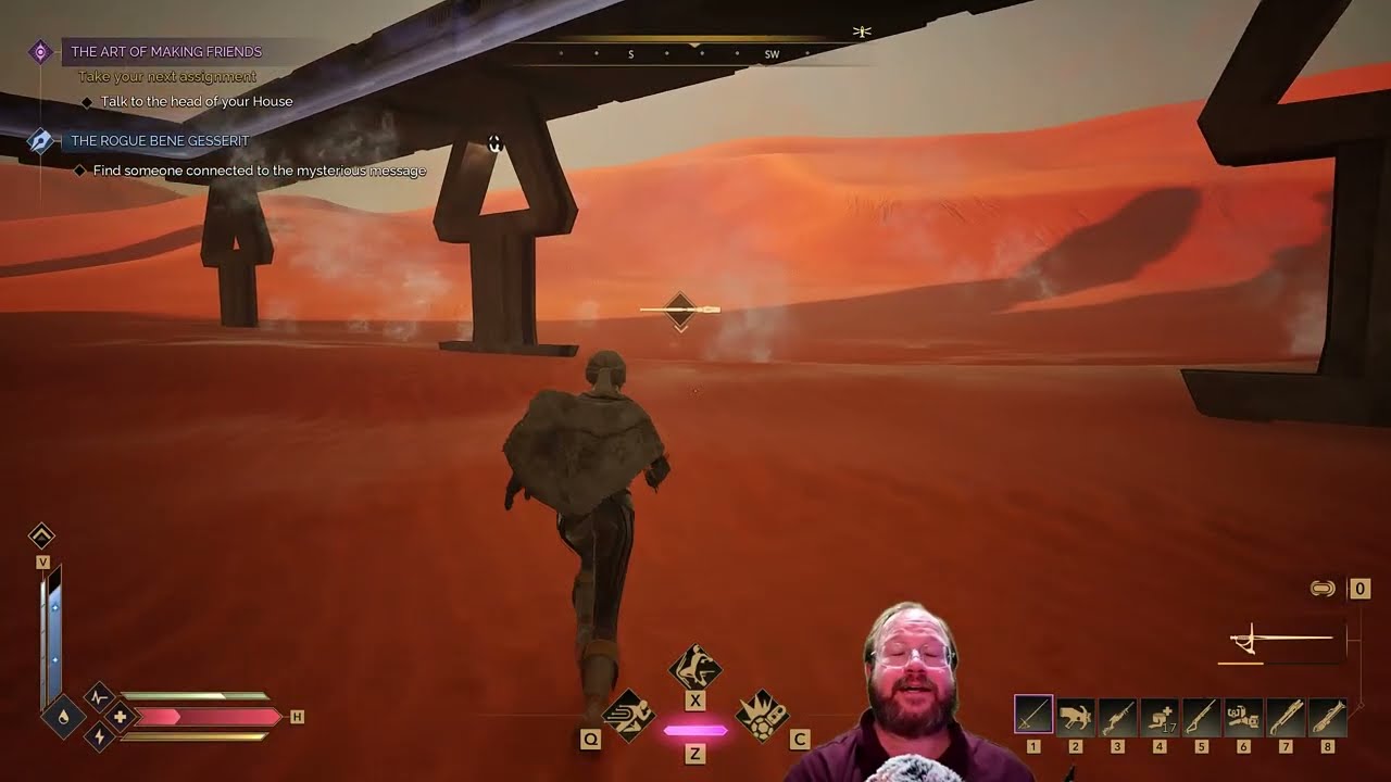 02 04 26 Video 4 Dune gaming gamer playing switch serv back flying to a new server just for flour