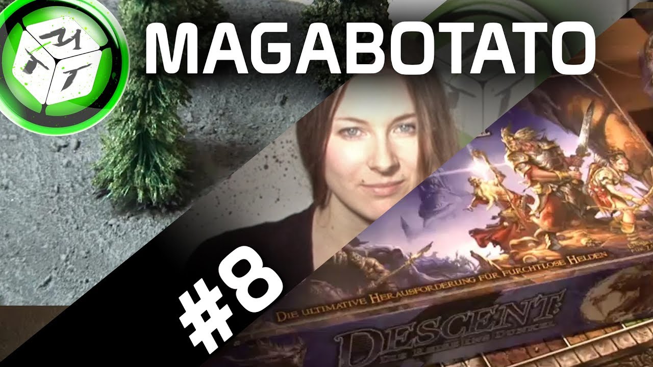 MAGABOTATO #8 -  Deutschlands erste Tabletop Show | Descent | Hügel bauen | Raging heroes | DICED