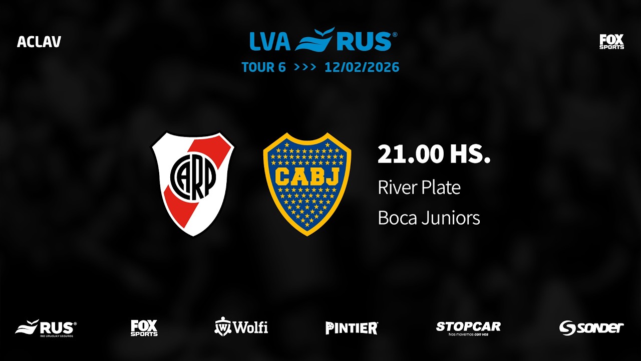 LVA RUS 25-26 | TOUR 6 | DIA 1: River Plate vs. Boca Juniors