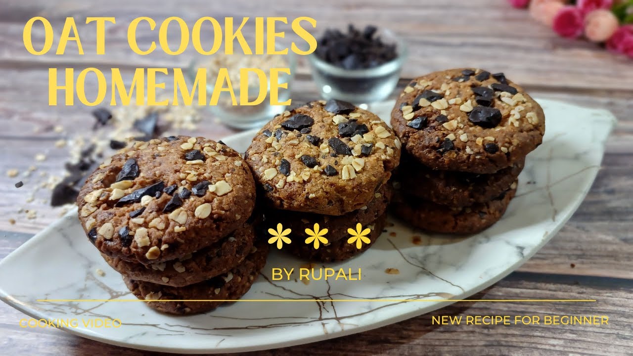 हेल्दी ओट्स कुकीज़ | Healthy Oats Jaggery Cookies 🍪 | No Maida, No Sugar | Easy Crispy Snack Recipe!
