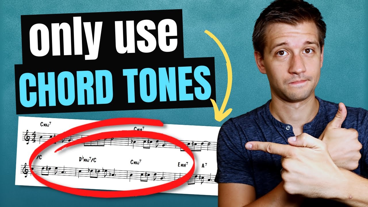 Creating AMAZING Solos USING JAZZ Chords (3 Levels)