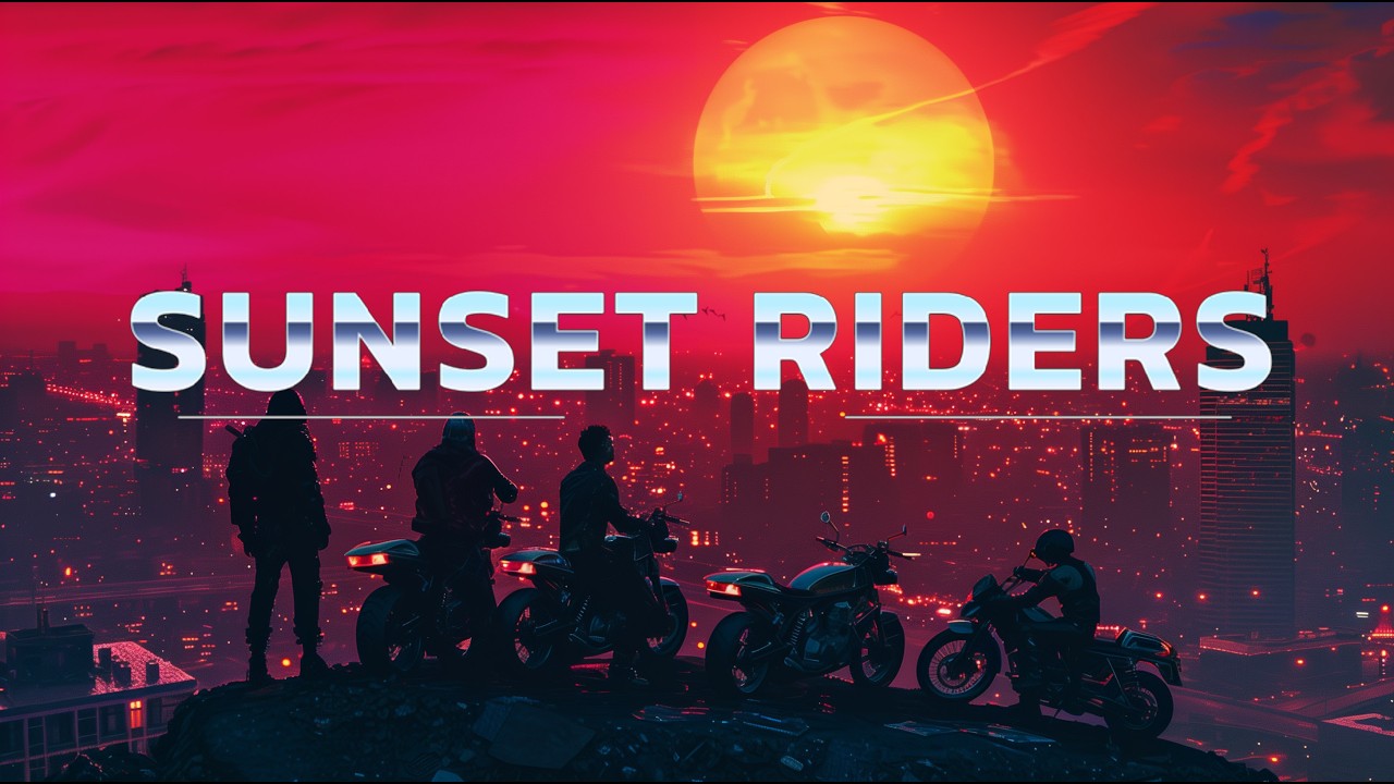 Sunset Riders | 80s Synthwave Mix