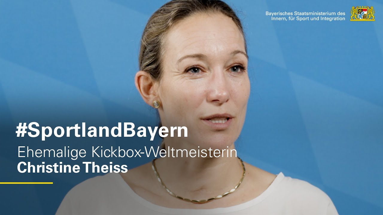 #SportlandBayern: Ehemalige Kickbox-Weltmeisterin Christine Theiss
