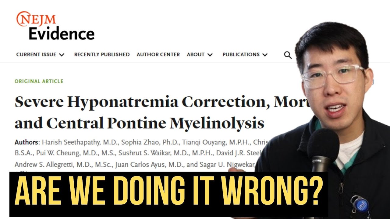 Why Correcting Hyponatremia by 6-8 mEq/L/day Is Wrong