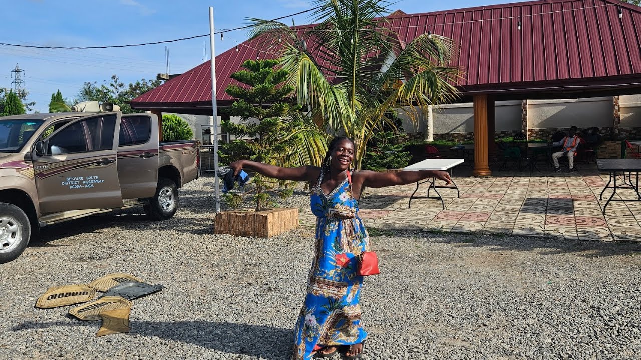 THIS IS RURAL GHANA, AGONA,ASHANTI REGION.