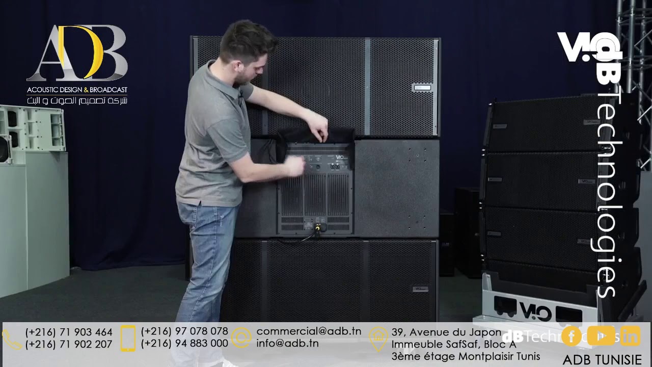 dBTechnologies VIO S318 active subwoofer