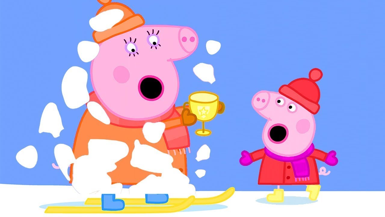 Peppa Pig Français ❄️ L'hiver arrive | Dessin Animé Pour Bébé