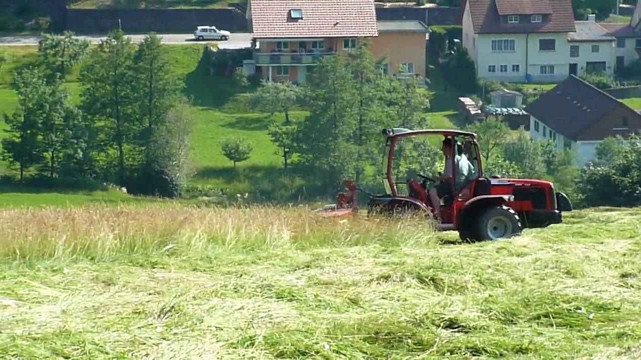Carraro TTR Heuernte im Schwarzwald