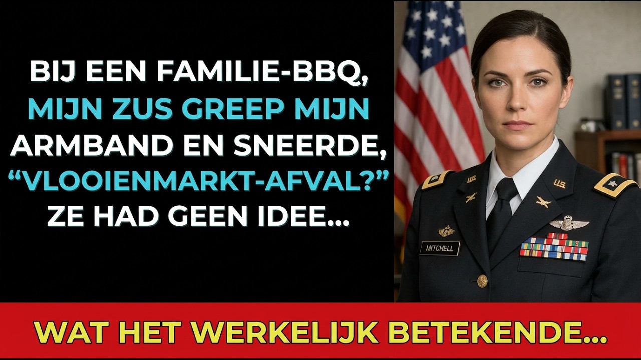 Mijn zus pakte mijn armband: “Vlooienmarkttroep?” — ze wist niet wat het betekende.