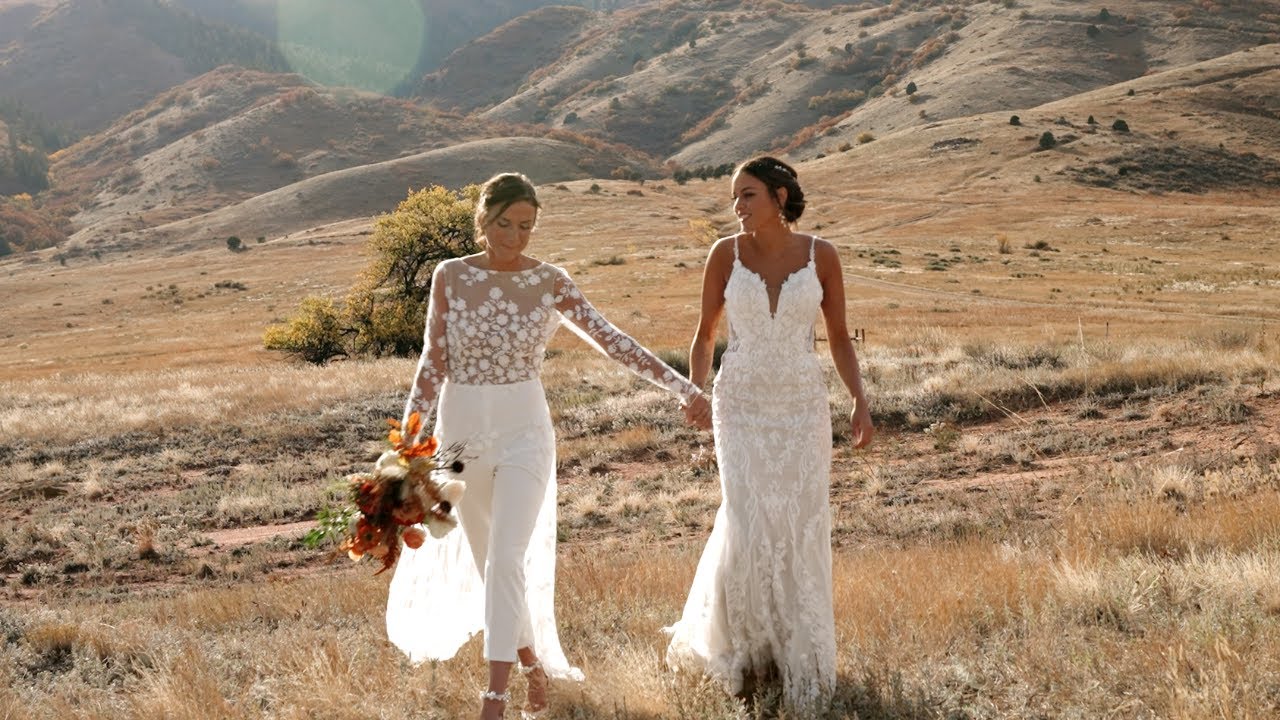 Colorful Fall Wedding at the Manor House in Denver Colorado | Chelsea and Ciera