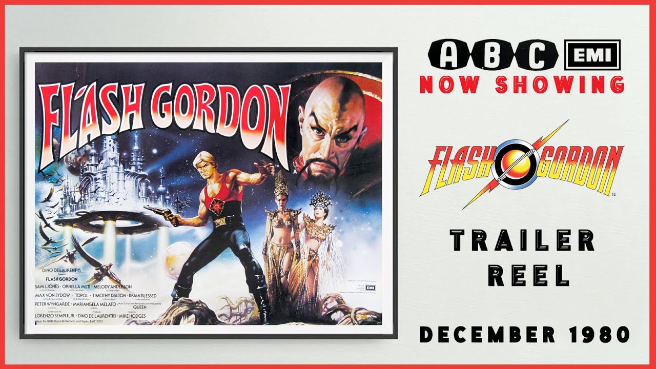 FLASH GORDON (December 1980 ABC Cinema Trailer Reel) -- Home Cinema