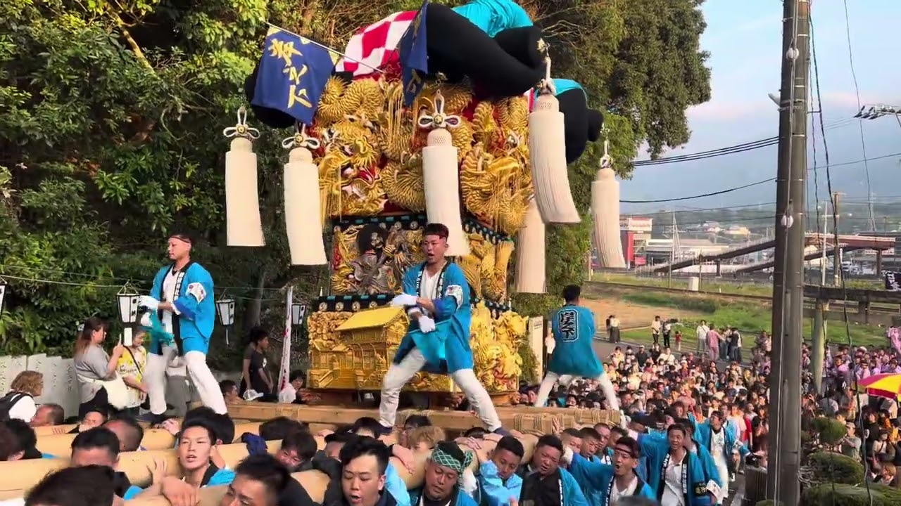 ダイナミック岸之下からの萩岡神社登り